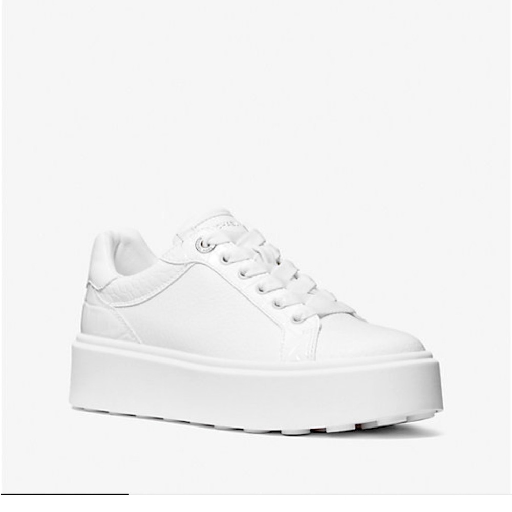 Michael Kors Romey Platform Sneakers | White | Size 6.5